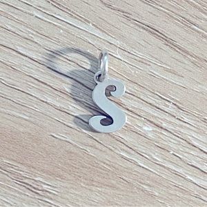 James Avery Script Initial Charm